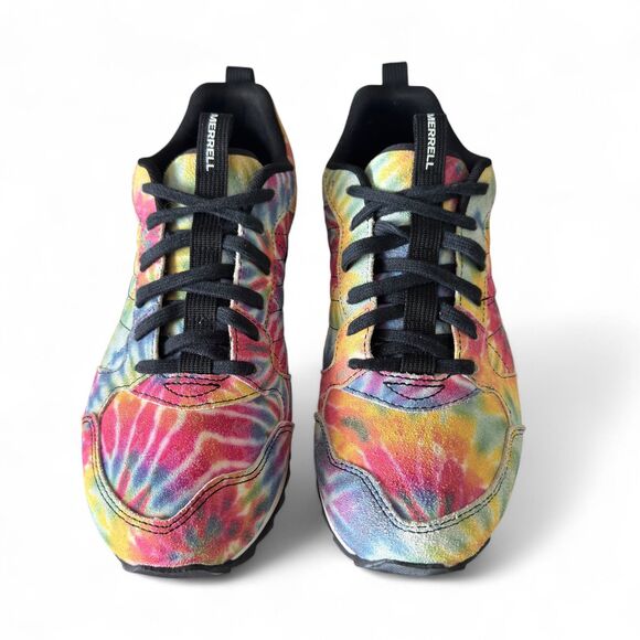 Merrell Alpine Tie Dye Rainbow Suede Sneakers Mens 8 / Women's 9.5 J002271 - Picture 5 of 11